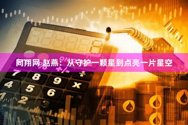 同翔网 赵燕：从守护一颗星到点亮一片星空