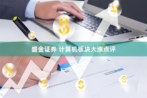 盛金证券 计算机板块大涨点评