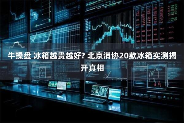 牛操盘 冰箱越贵越好? 北京消协20款冰箱实测揭开真相